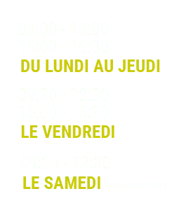 HORAIRES
