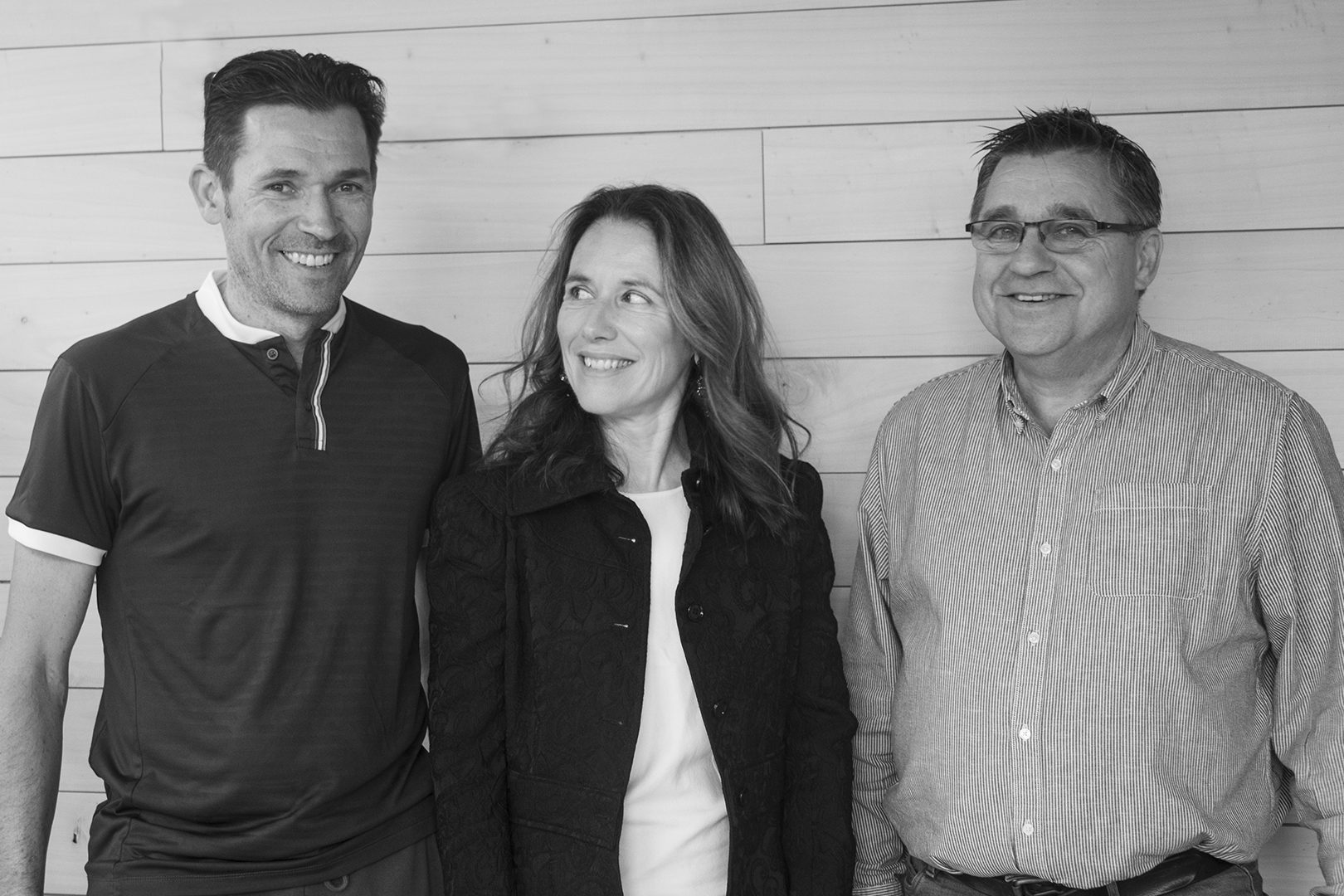 Photo de Christophe et Magalie Dellouche, entrepreneurs et fondateurs dans le secteur du sport et du bien-être.