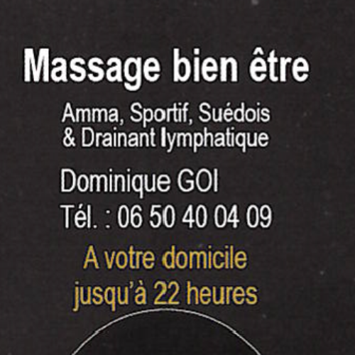 MASSAGE BIEN ETRE